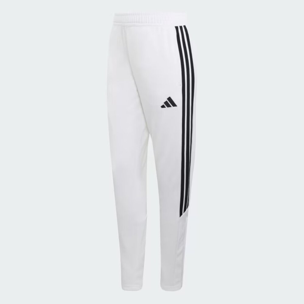 Adidas Track Pants 1X White Black Tapered Leg League Training Soccer Plus Size